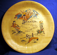 Jamaica souvenir plate